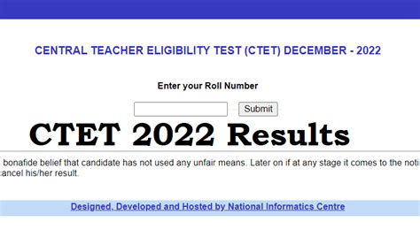 ctet 2018 result|ctet nic in 2022.